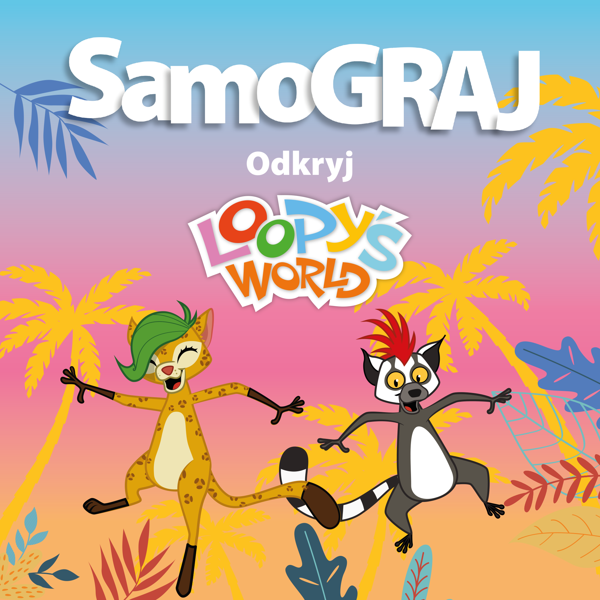 SamoGRAJ na Wakacje 2024- zabawa dla każdego - Loopys Gdańsk