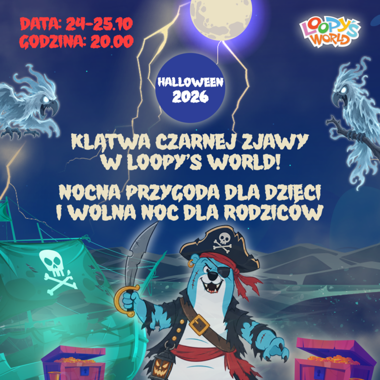 👻🏴‍☠️NOC HALLOWEEN – Klątwa Czarnej Zjawy👻🏴‍☠️